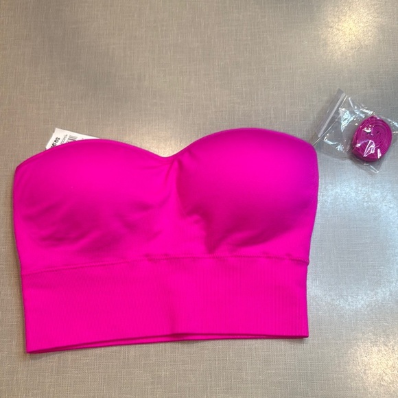 anwnd Other - Women's Pink Strapless Bandeau